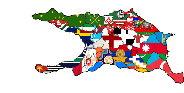 Historical Caucasus Regions Flag Map.png Erdêxan