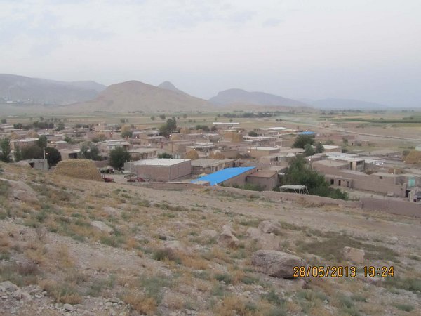 روستای قزقلعه در هنگام غروب.JPG Xoy