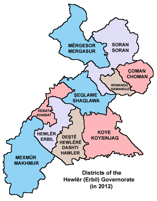Hewler governorate 2012.png Hewlêr